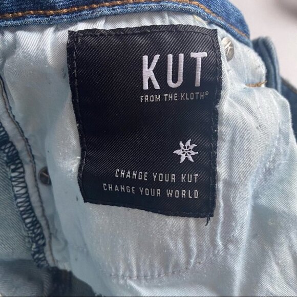 Kut From the Kloth | Catherine Ripped High Waist Slim Boyfriend Jeans In Variety - Picture 11 of 13